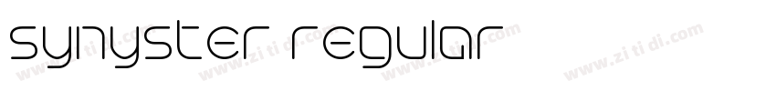 synyster regular字体转换 synyster regular字体转换